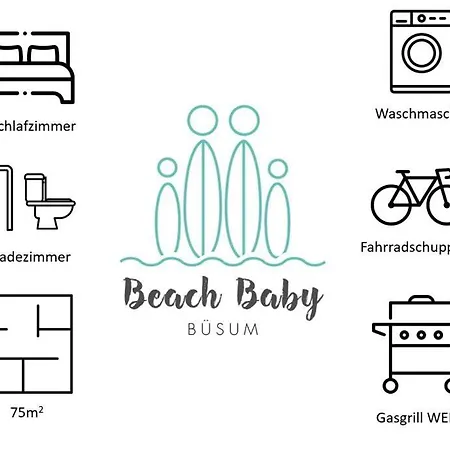 Strand-maisonette Baby 1 Lejlighed